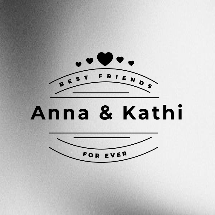 Pilsglas „Best Friends – For Ever“ – personalisierbar mit Name – Bild 2